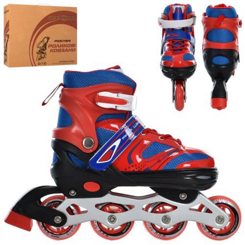 Ролики раздвижные Profi A4145-L-R размер(39-42)