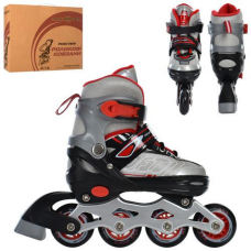 Ролики A 4147-SR (31-34) шнурівка+бакля, алюмінієва рама, колеса ПУ (A4147-S-R)