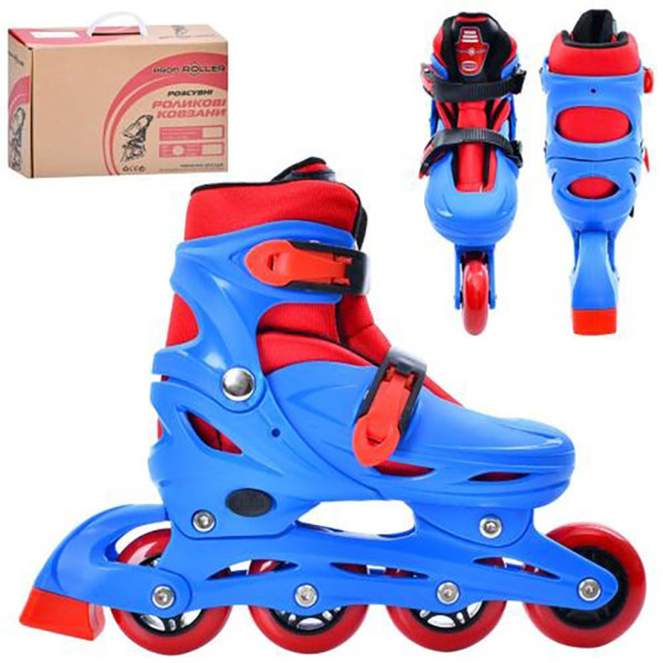 Ролики розсувні дитячі A4151-M-BL розмір (35-38) (A4151-M-BL)
