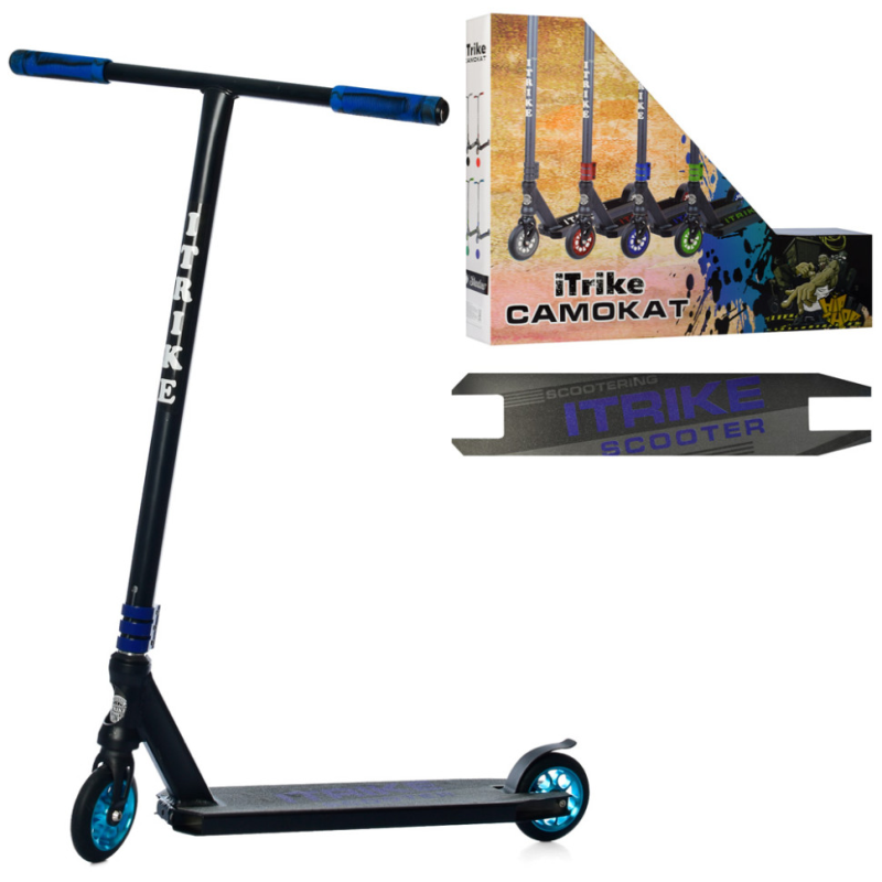 Самокат трюковий iTrike SR 2-068-4-BBL двоколісний Самокат трюковий iTrike SR 2-068-4-BBL двоколісний