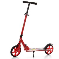 Детский самокат с подножкой SR 2-050 складной