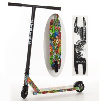 Трюковый самокат SR 2-025-T1-BWP4 с рисунком Трюковый самокат SR 2-025-T1-BWP4 с рисунком