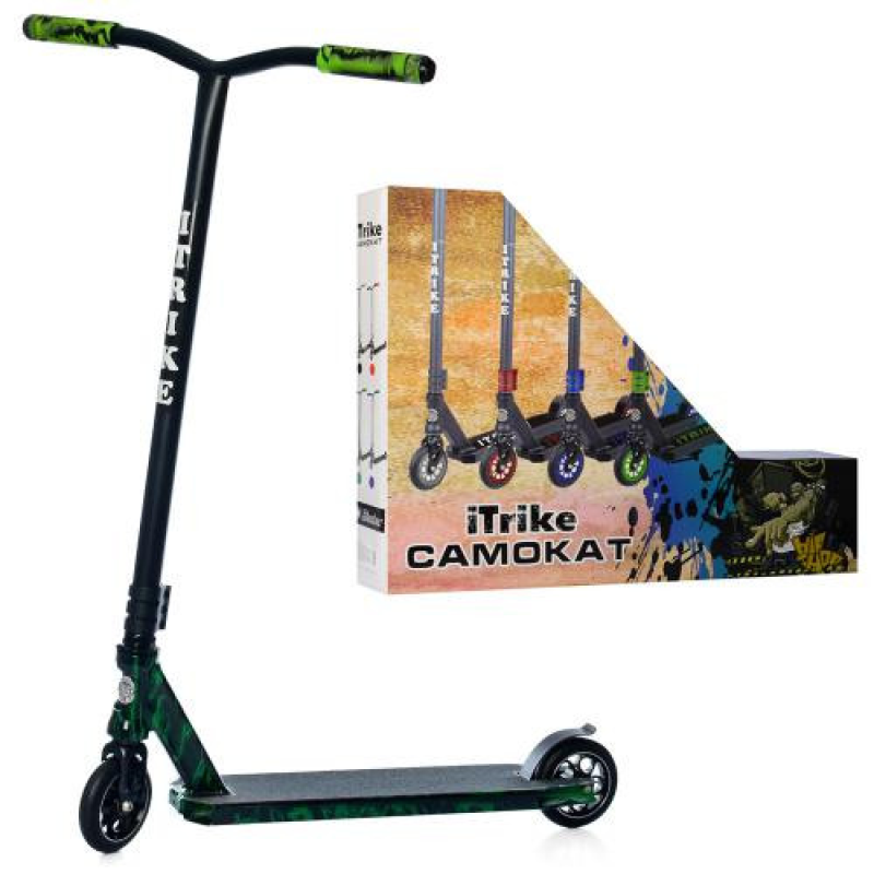 Самокат трюковий iTrike SR2-068-5-WP3 двоколісний Самокат трюковий iTrike SR2-068-5-WP3 двоколісний