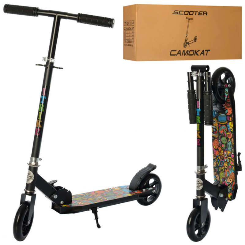 Самокат двоколісний SR 2-039-5 з підніжкою Самокат двоколісний SR 2-039-5 з підніжкою