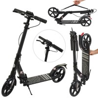 Самокат двоколісний SR 2-058 з підніжкою і ручним гальмом Самокат двоколісний SR 2-058 з підніжкою і ручним гальмом