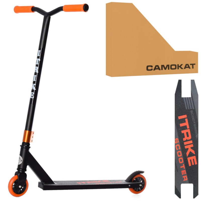 Самокат трюковий iTrike SR2-066-2-B2 двоколісний