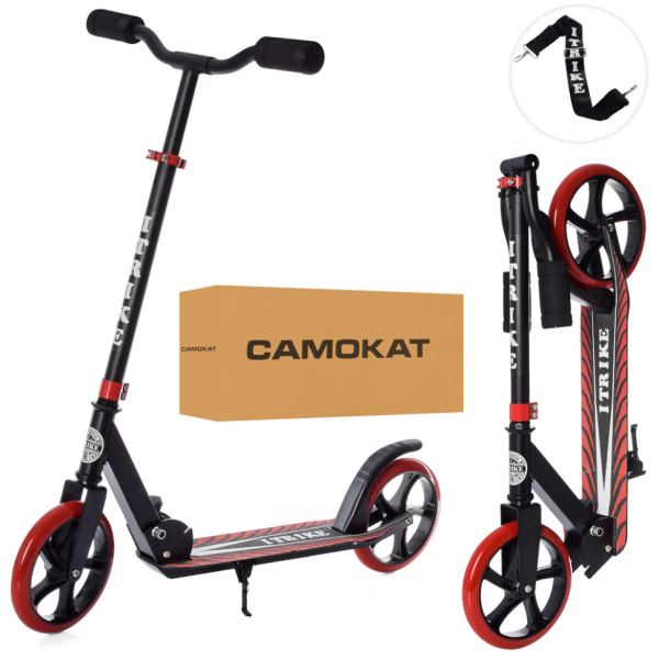 Самокат дитячий iTrike SR2-010-10-BR складаний (SR2-010-10-B-R)