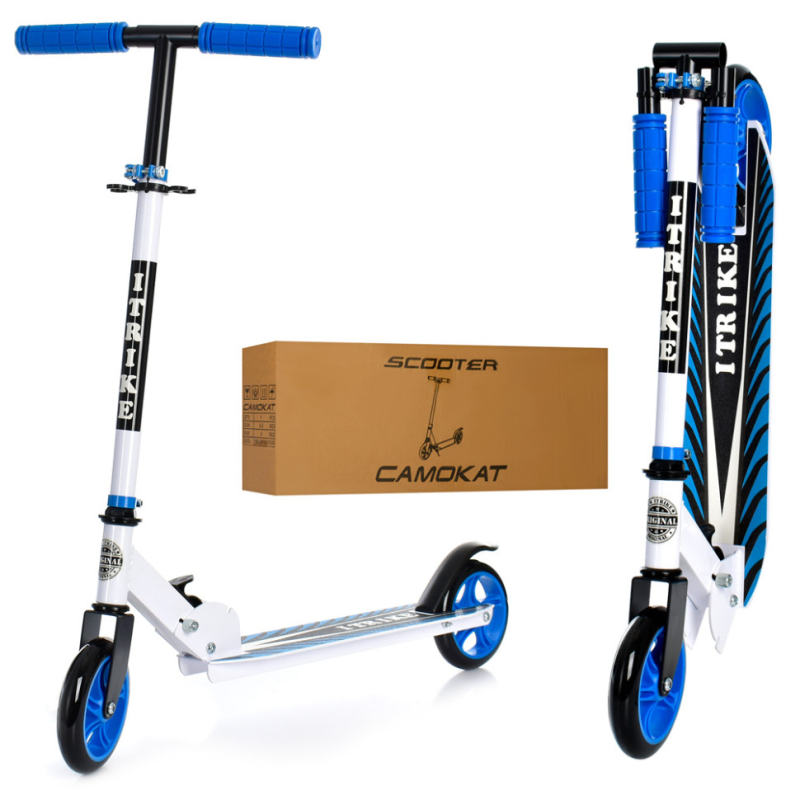 Самокат дитячий iTrike SR2-005-WBL складний Самокат дитячий iTrike SR2-005-WBL складний