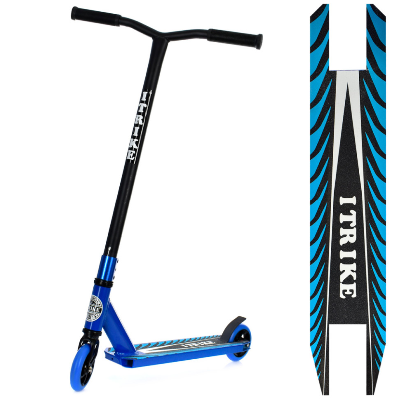 Самокат трюковий iTrike SR2-067-4-BL2 двоколісний Самокат трюковий iTrike SR2-067-4-BL2 двоколісний