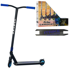 Самокат трюковий iTrike SR 2-068-1-BBL двоколісний (SR2-068-1-BBL)