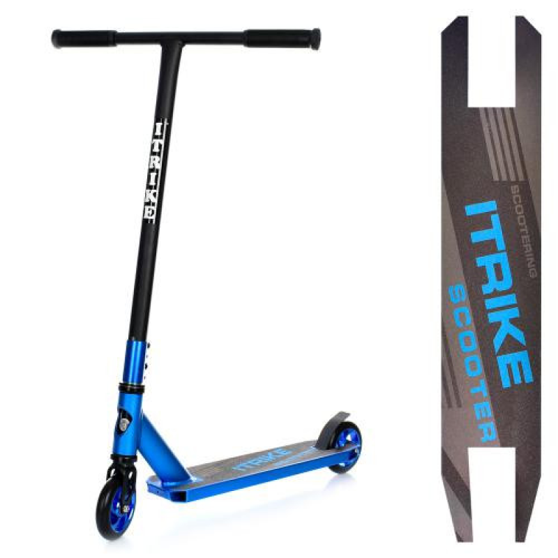 Самокат трюковий iTrike SR2-067-6-BL1 двоколісний Самокат трюковий iTrike SR2-067-6-BL1 двоколісний