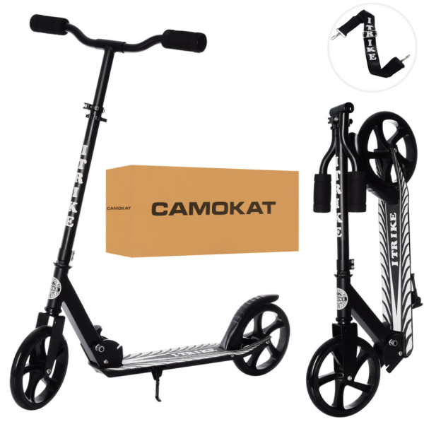 Самокат дитячий iTrike SR2-010-10-BB складаний (SR2-010-10-B-B)