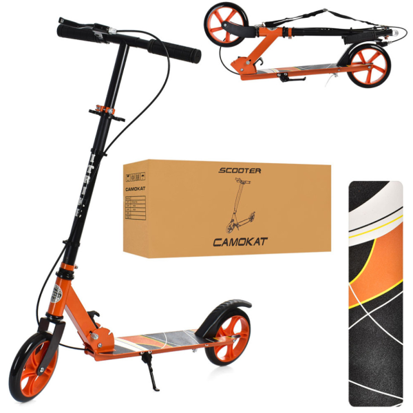 Самокат дитячий iTrike SR2-008-OR складний (SR2-008-OR)