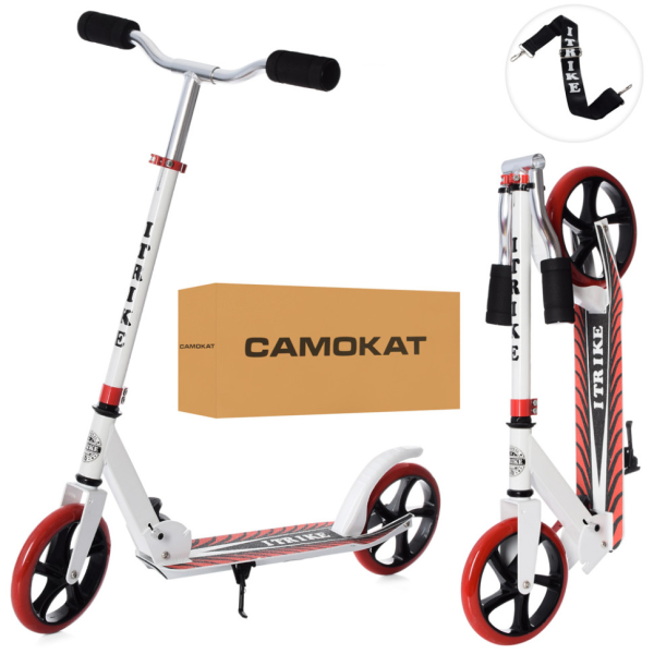 Самокат дитячий iTrike SR2-010-10-WR складний (SR2-010-10-W-R)