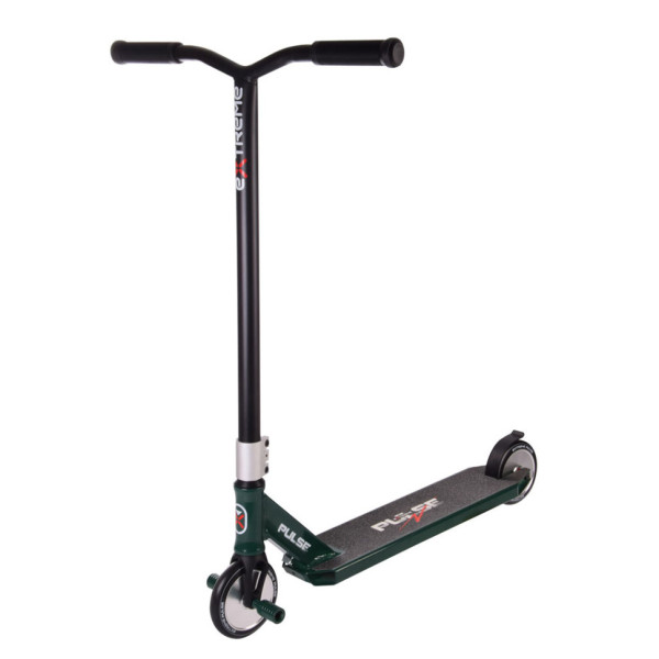 Самокат трюковий 2-х колісний TR21008 (RL7T) Extreme Motion PULSE, PU 120 мм.  Зелений (TR21008(Green))