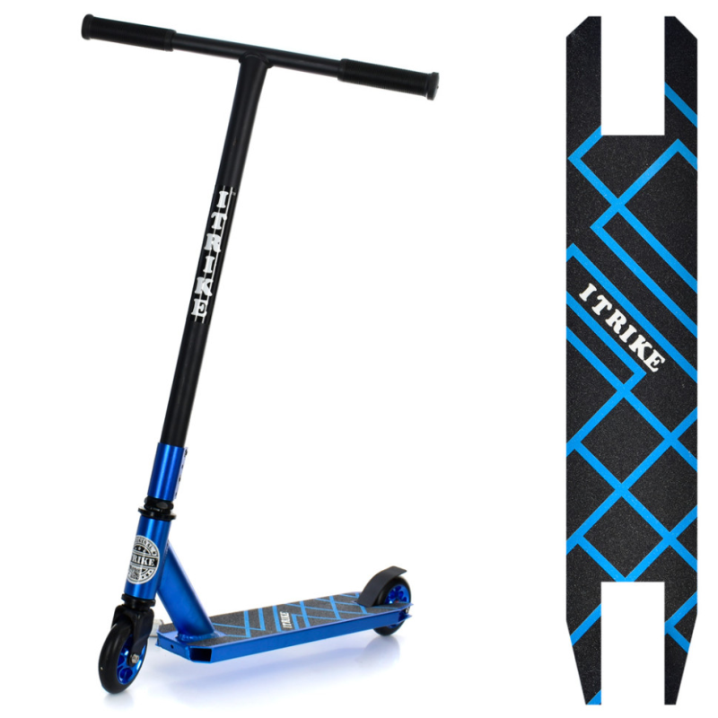 Самокат трюковий iTrike SR2-067-5-BL1 двоколісний Самокат трюковий iTrike SR2-067-5-BL1 двоколісний