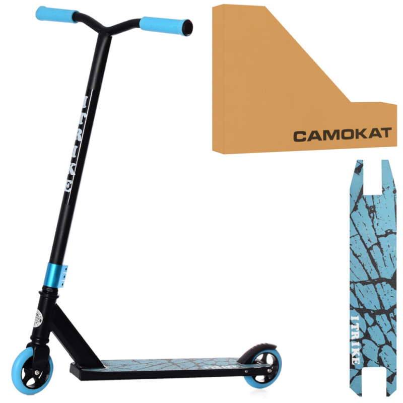 Самокат трюковий iTrike SR2-066-5-B2 двоколісний Самокат трюковий iTrike SR2-066-5-B2 двоколісний