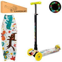 Самокат дитячий MAXI iTrike JR3-055-3-WP27 з підсвічуванням