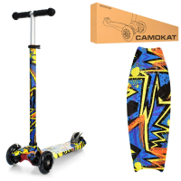 Самокат дитячий MAXI iTrike JR3-055-2-WP3 з підсвічуванням Самокат дитячий MAXI iTrike JR3-055-2-WP3 з підсвічуванням