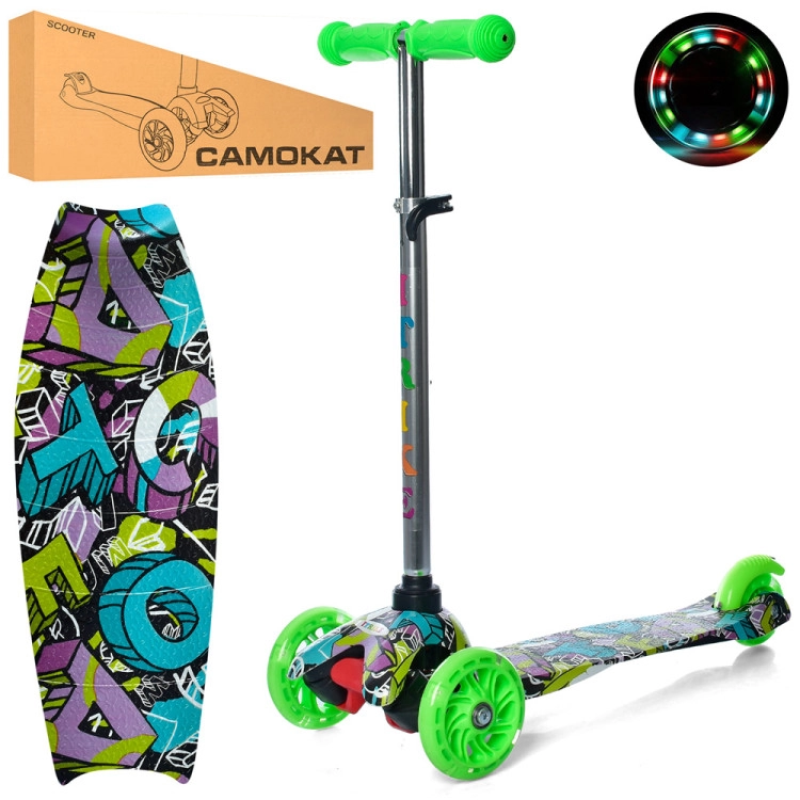 Самокат дитячий MINI iTrike BB3-013-4-F-WP5 триколісний Самокат дитячий MINI iTrike BB3-013-4-F-WP5 триколісний