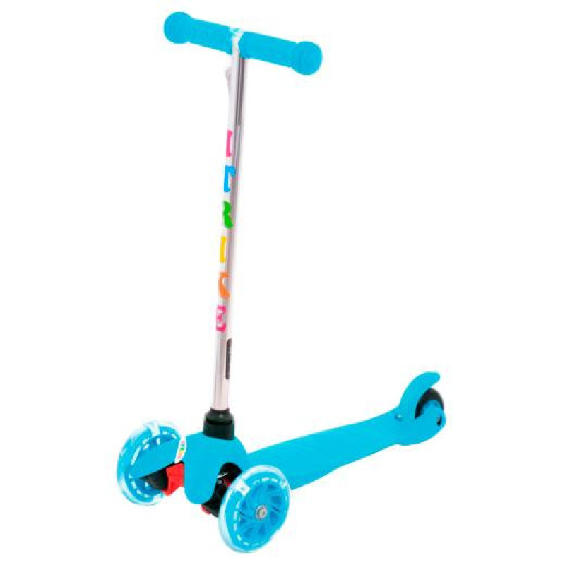 Дитячий триколісний самокат BB 3-013-4 з колесами, що світяться Дитячий триколісний самокат BB 3-013-4 з колесами, що світяться