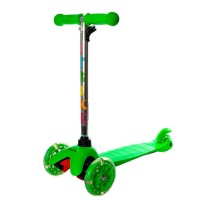 Дитячий триколісний самокат BB 3-013-4 з колесами, що світяться Дитячий триколісний самокат BB 3-013-4 з колесами, що світяться
