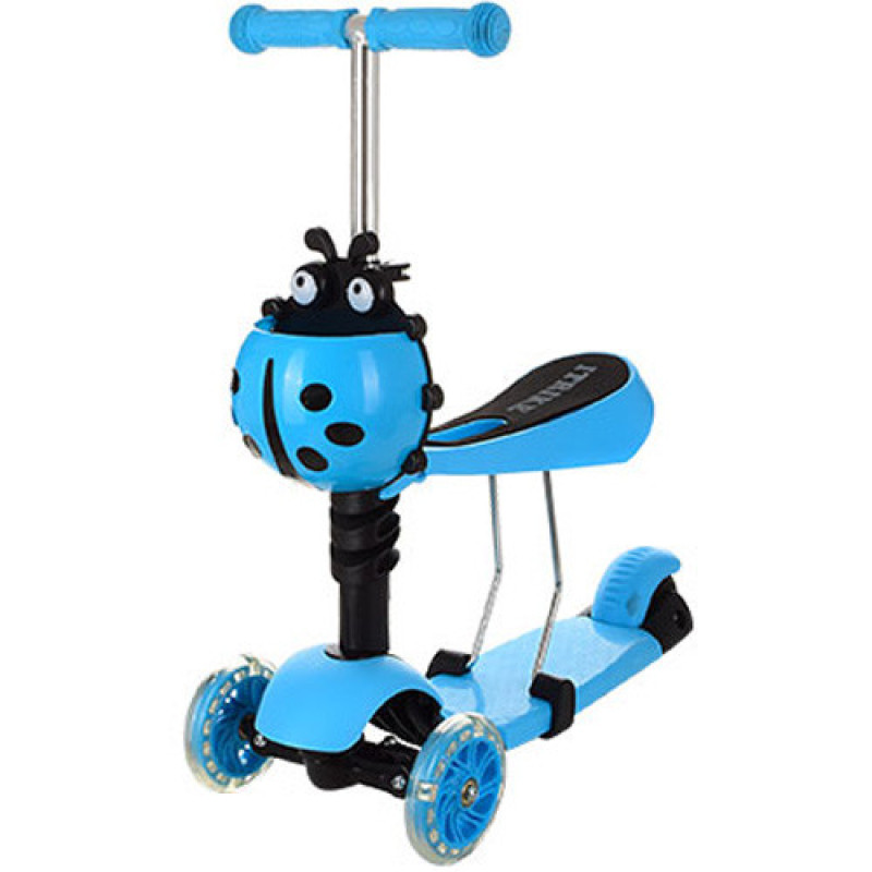 Дитячий триколісний самокат JR 3-016 з сидінням