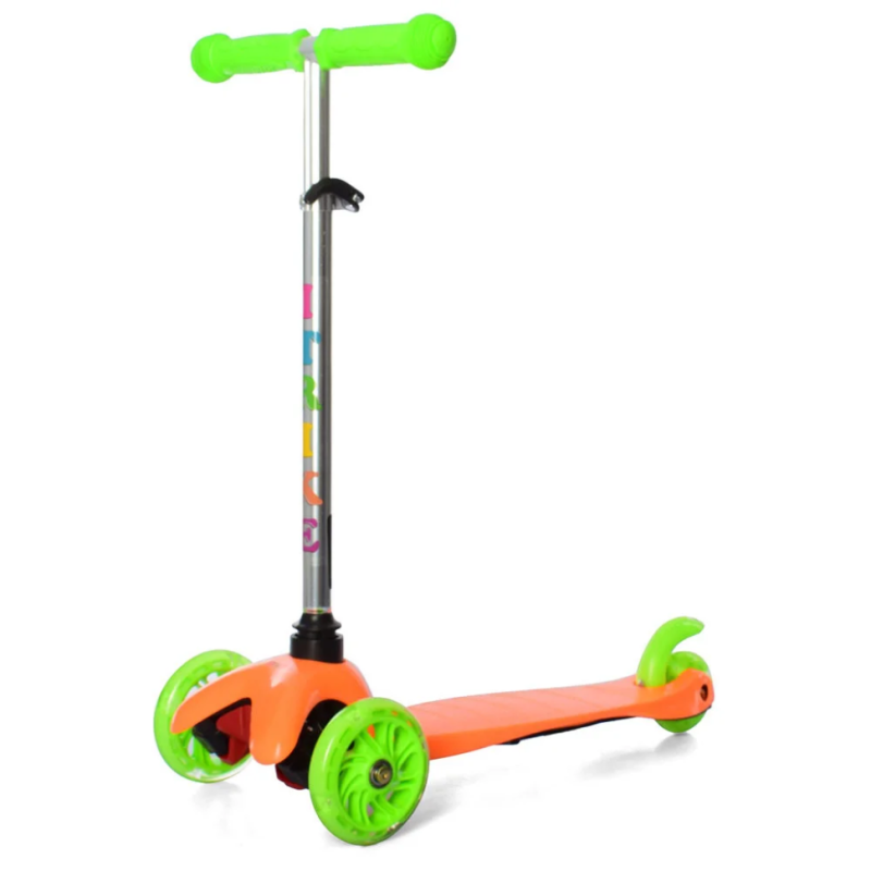 Дитячий самокат iTrike BB 3-013-4-C-OR MINI колеса, що світяться Дитячий самокат iTrike BB 3-013-4-C-OR MINI колеса, що світяться