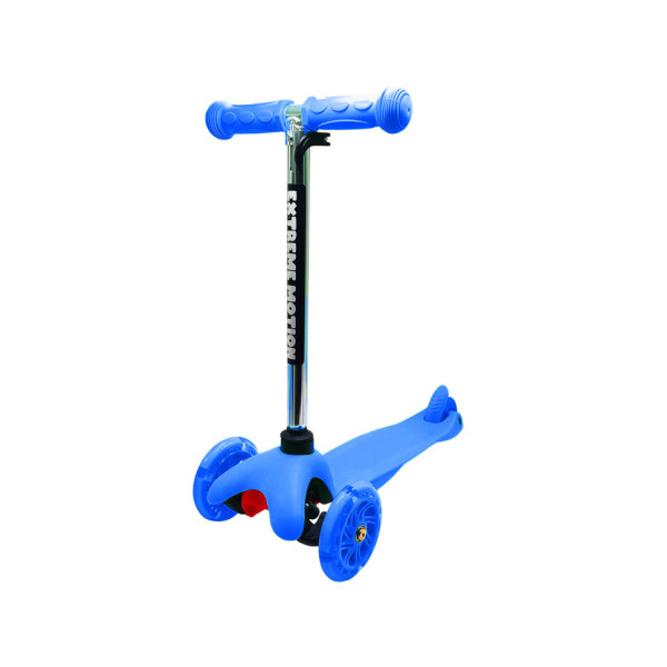 Самокат дитячий 3-х колісний  SC20101 колеса, що світяться Синій (SC20101(Blue))