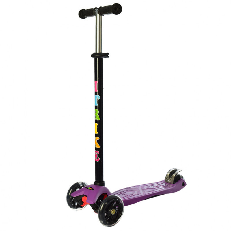 Самокат дитячий триколісний JR 3-003-E MAXI світяться колеса Самокат дитячий триколісний JR 3-003-E MAXI світяться колеса