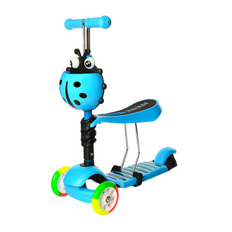 Самокат-біговел дитячий JR 3-054-H триколісний з багажником Самокат-біговел дитячий JR 3-054-H триколісний з багажником