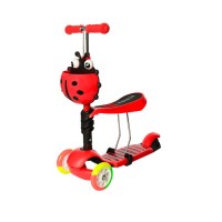 Самокат-беговел детский  JR 3-054-H трехколесный с багажником Самокат-беговел детский  JR 3-054-H трехколесный с багажником