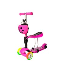 Самокат-біговел дитячий JR 3-054-H триколісний з багажником Самокат-біговел дитячий JR 3-054-H триколісний з багажником