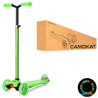 Самокат дитячий MAXI iTrike JR3-060-22-GR з підсвічуванням (JR3-060-22-GR)