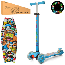 Самокат дитячий MAXI iTrike JR3-055-BL триколісний (JR3-055-BL)