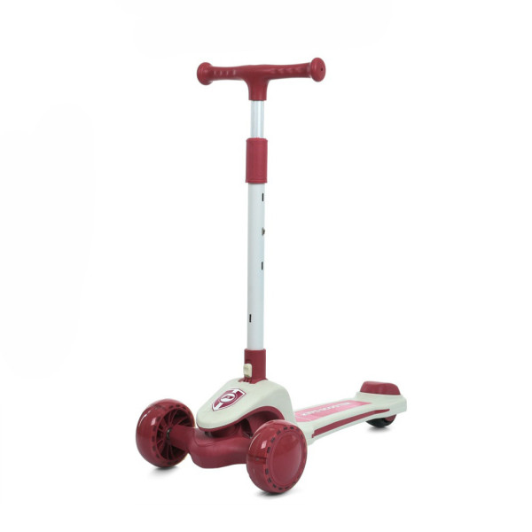 Самокат дитячий триколісний JR3-131-R, колеса зі світлом (JR3-131-R)