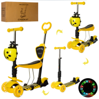 Детский самокат iTrike JR 3-026-Y MAXI беговел 5 в 1 Детский самокат iTrike JR 3-026-Y MAXI беговел 5 в 1