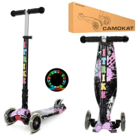 Самокат детский MAXI iTrike JR3-003-1-WP16 складной