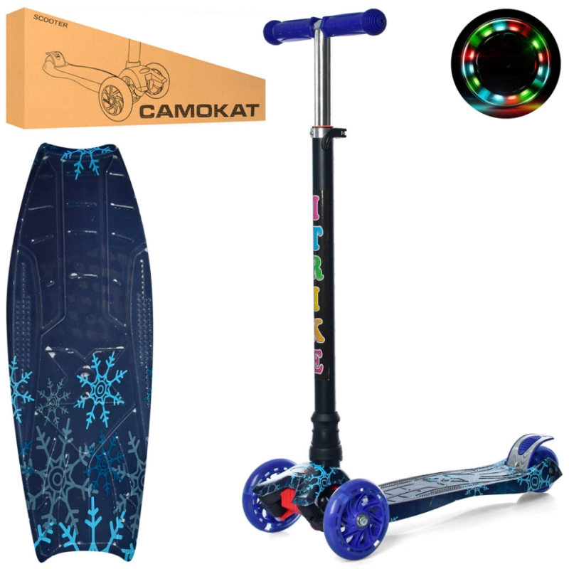 Самокат дитячий MAXI iTrike JR 3-055-3-WP6 з підсвічуванням Самокат дитячий MAXI iTrike JR 3-055-3-WP6 з підсвічуванням