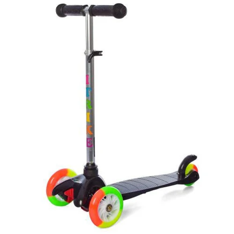 Самокат дитячий iTrike BB 3-013-4-AB MINI колеса, що світяться Самокат дитячий iTrike BB 3-013-4-AB MINI колеса, що світяться