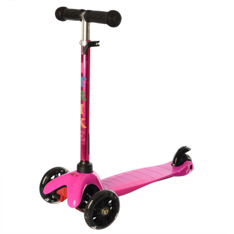 Дитячий триколісний самокат BB 3-013-4-H світяться колеса Дитячий триколісний самокат BB 3-013-4-H світяться колеса