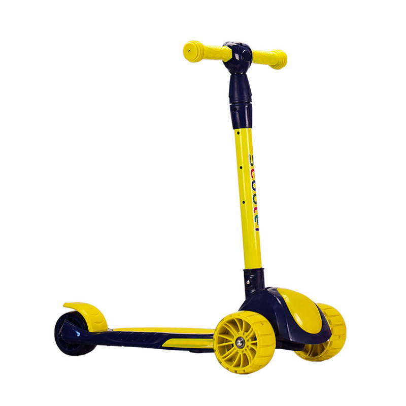 Самокат детский 3-х колесный HS2013 (RL7T) складной, светящиеся колеса PU Самокат детский 3-х колесный HS2013 (RL7T) складной, светящиеся колеса PU