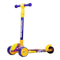 Самокат дитячий 3-х колісний HS2015-1 (RL7T) складний, колеса, що світяться, PU Самокат дитячий 3-х колісний HS2015-1 (RL7T) складний, колеса, що світяться, PU