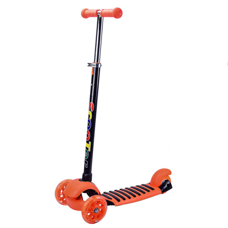 Самокат детский 3-х колёсный HL-292 (RL7T) светящиеся колеса PU Самокат детский 3-х колёсный HL-292 (RL7T) светящиеся колеса PU