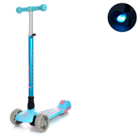 Самокат дитячий MAXI iTrike JR3-060-37-BLP з підсвічуванням Самокат дитячий MAXI iTrike JR3-060-37-BLP з підсвічуванням