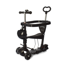 Дитячий самокат iTrike JR 3-027-B MAXI з батьківською ручкою