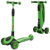 Самокат детский MAXI iTrike JR 3-060-25-GR складной Самокат детский MAXI iTrike JR 3-060-25-GR складной