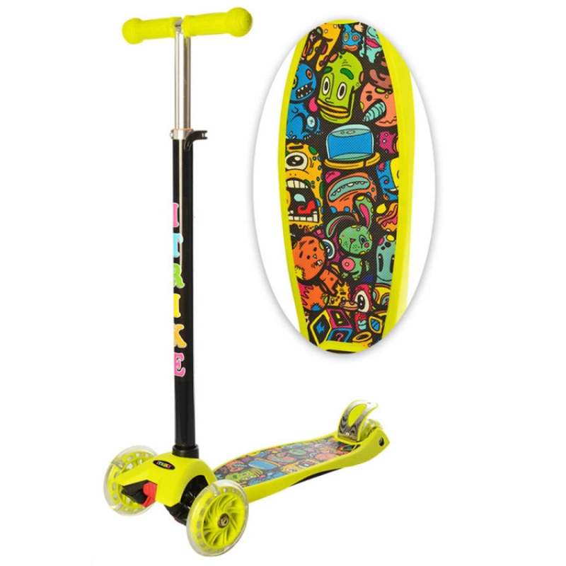 Самокат дитячий MAXI iTrike JR 3-055-GR1 триколісний Самокат дитячий MAXI iTrike JR 3-055-GR1 триколісний