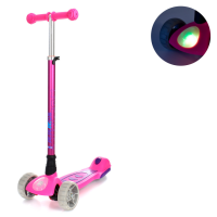 Самокат дитячий MAXI iTrike JR3-060-37-P2 з підсвічуванням Самокат дитячий MAXI iTrike JR3-060-37-P2 з підсвічуванням
