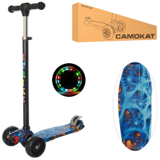 Самокат дитячий MAXI iTrike JR 3-060-22-WP3 триколісний (JR3-060-22-WP3)